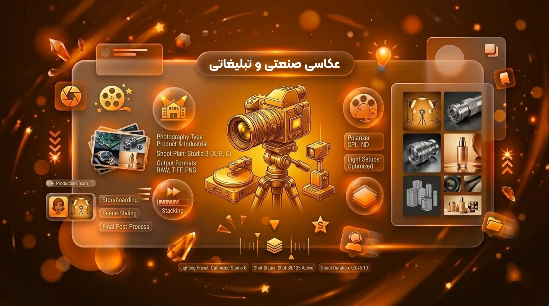  عکاسی صنعتی و تبلیغاتی